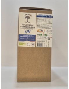 Huile de Lin vierge BIO L'ARBRE A HUILE 2
