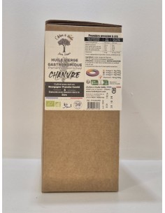 Huile de Chanvre vierge BIO L'ARBRE A HUILE 2