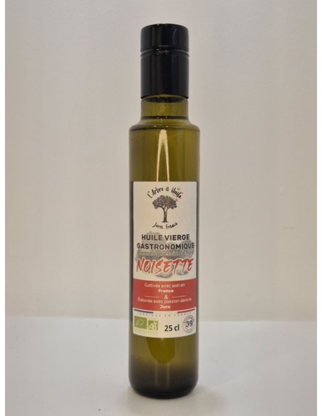 Huile de Noisette crue vierge BIO L'ARBRE A HUILE