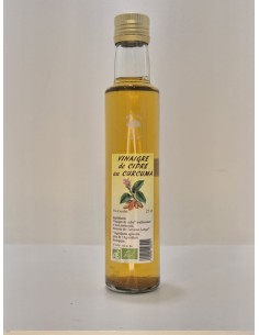 Vinaigre de Cidre BIO au Curcuma L'ARBRE A HUILE