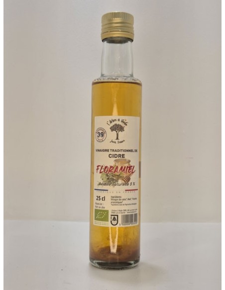 Vinaigre de Cidre BIO Floramiel L'ARBRE A HUILE