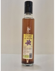 Vinaigre de Cidre BIO au Safran L'ARBRE A HUILE