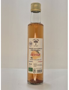 Vinaigre de Vin Rouge BIO a l'Orange L'ARBRE A HUILE