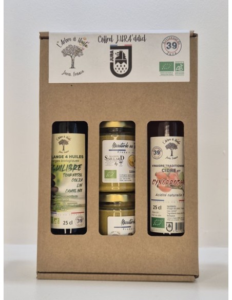 Coffret JURA' ddict L'ARBRE A HUILE
