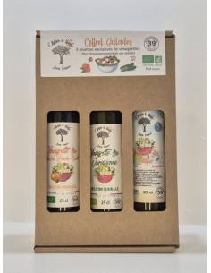 Coffret Salades 3 Vinaigrettes 3 X 250ml L'ARBRE A HUILE