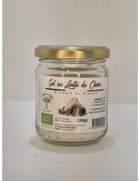 Sel au Lentin du Chêne 150 gr L'ARBRE A HUILE