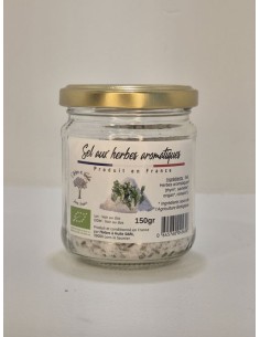 Sel aux Herbes Aromatiques 150 gr L'ARBRE A HUILE