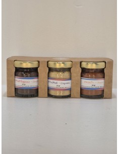 Coffret 3 Épices Girofle Gingembre Piment 37 gr  L'ARBRE A HUILE