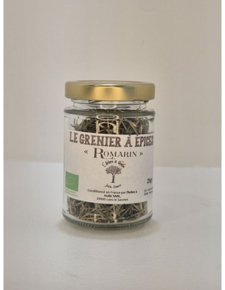 Épice Romarin 25 gr L'ARBRE A HUILE