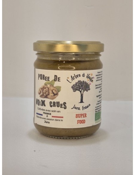Purée de Noix Crues 175gr L'ARBRE A HUILE