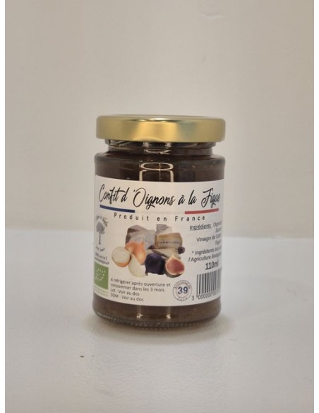 Confit d'Oignons à la Figue 110ml L'ARBRE A HUILE