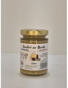 Moutarde aux Morilles BIO 110ml L'ARBRE A HUILE