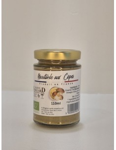 Moutarde aux Cèpes BIO 110ml L'ARBRE A HUILE