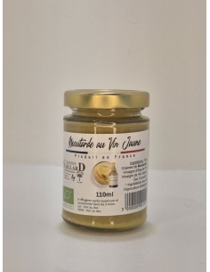 Moutarde au Vin Jaune 110ml L'ARBRE A HUILE