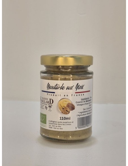 Moutarde aux Noix 110ml L'ARBRE A HUILE