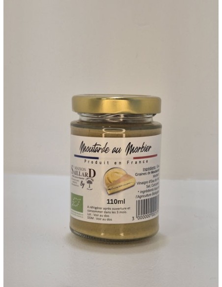 Moutarde au Morbier110ml L'ARBRE A HUILE