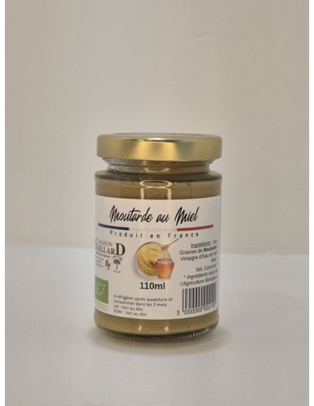 Moutarde au Miel 110ml L'ARBRE A HUILE