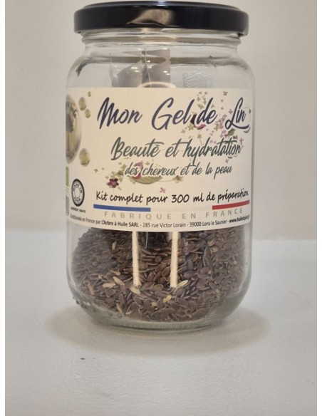 Mon Gel de Lin Beauté et Hydratation 300ml  L'ARBRE A HUILE