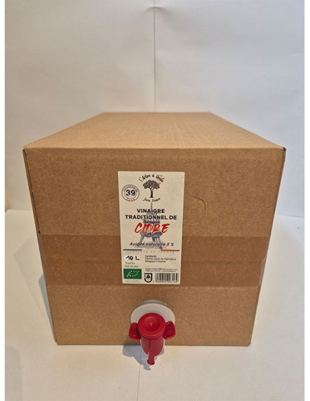 Bag in Box 10L - Vinaigre de cidre BIO