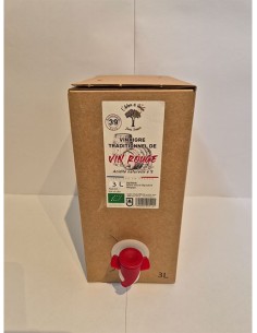 Vinaigre de Vin Rouge BIO L'ARBRE A HUILE 2