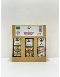 Coffret Vinaig'lover : Bergamote, Figue et Vin Jaune de L'ARBRE A HUILE