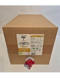 Huile de Colza vierge BIO  L'ARBRE A HUILE 2