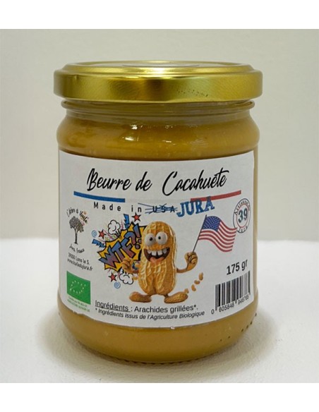 Beurre de Cacahuète 175gr  L'ARBRE A HUILE