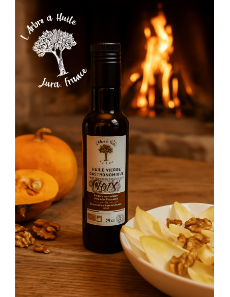 Huile de Noix Crue vierge BIO L'ARBRE A HUILE