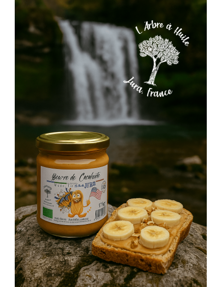 Beurre de Cacahuète 175gr L'ARBRE A HUILE, Le Beurre de Cacahuète 1...