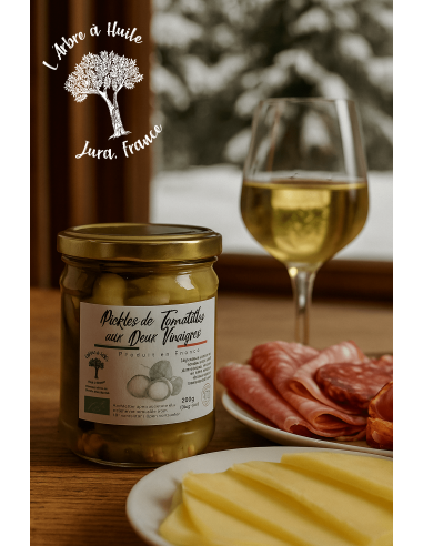 Pickles de Tomatillos Bio 200gr L'ARBRE A HUILE