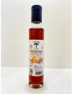 Sirop Artisanal de Piment Habanero du Jura Bio 250ml