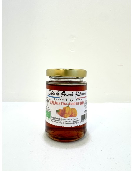 Gelée de Piment Habanero du Jura Bio 110ml
