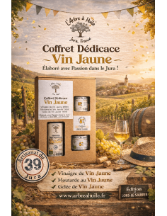 Coffret Dédicace Vin Jaune Bio 2