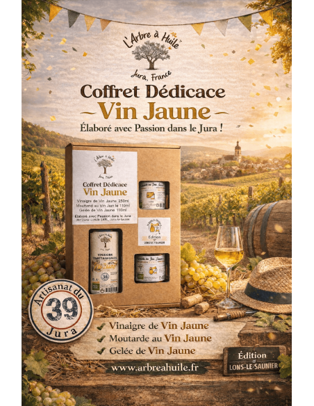 Coffret Dédicace Vin Jaune Bio