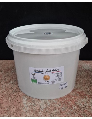 Moutarde Nature BIO 2Kg L'ARBRE A HUILE Une moutarde nature biologi...