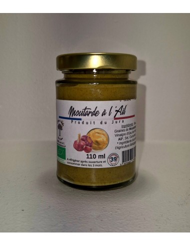 Moutarde à l'Ail Bio