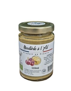 Moutarde à l'Ail 110ml L'ARBRE A HUILE