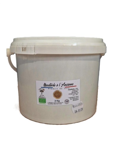 Moutarde à l'Ancienne BIO 2Kg