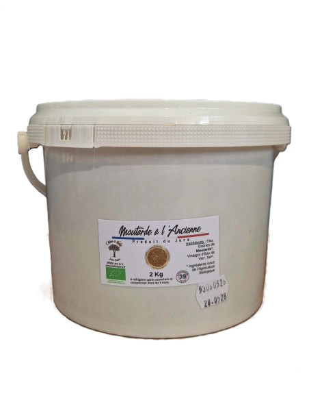 Moutarde à l'Ancienne BIO 2Kg