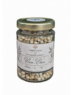 Poivre Blanc Bio Sélection l'Arbre à Huile 50gr Issu de l'agricultu...