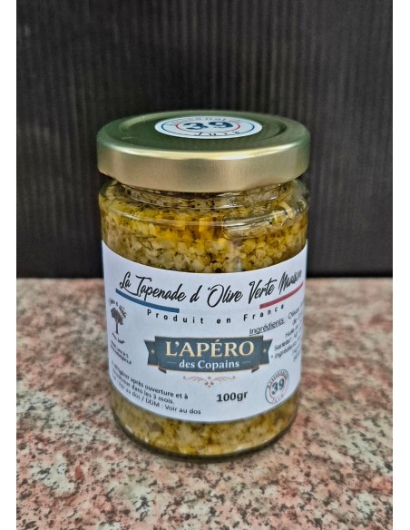 Tapenade Olive vertes Maison L'Arbre à Huile 100gr Une recette arti...
