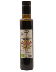 Vinaigre Balsamique BIO aux Framboises L'ARBRE A HUILE