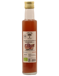 Vinaigre de Vin Rouge BIO a la Figue L'ARBRE A HUILE