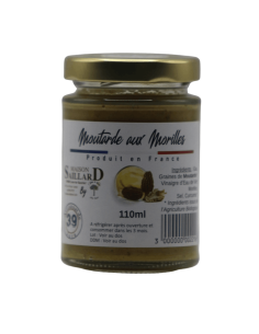 Moutarde aux Morilles BIO 110ml L'ARBRE A HUILE