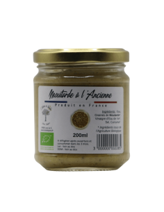 Moutarde à l'Ancienne 200ml L'ARBRE A HUILE