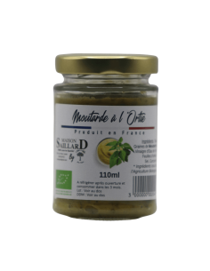 Moutarde à l'Ortie 110ml L'ARBRE A HUILE