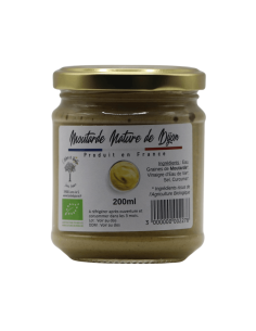 Moutarde Nature 200 ml BIO L'ARBRE A HUILE