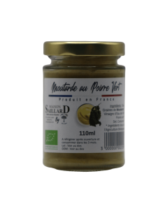 Moutarde au Poivre Vert 110ml L'ARBRE A HUILE