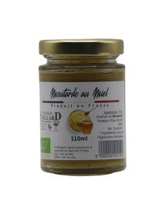Moutarde au Miel 110ml L'ARBRE A HUILE