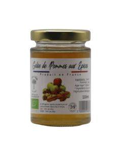 Gelée de Pommes aux Épices 110ml L'ARBRE A HUILE
